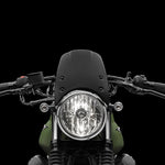 Kleines Aluminium Windschild Moto Guzzi V7 IV